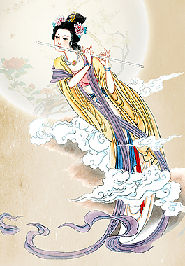精美中秋海報背景展架設計模板素材