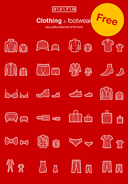 服裝類ui圖標設計