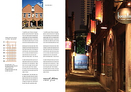 PSD欧洲风景画册封面素材下载
