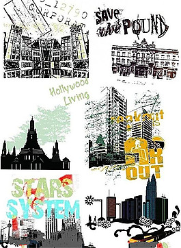 城市剪影圖圖片4