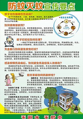 防蚊灭蚊海报