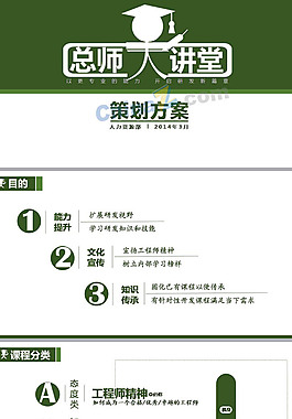 人力資源內(nèi)部課程培訓(xùn)策劃方案ppt模板
