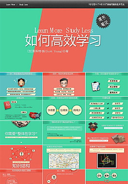 《如何高效學習》ppt讀書筆記