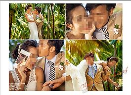影樓婚紗巴厘島相冊模板