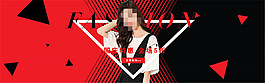 女装国庆节海报