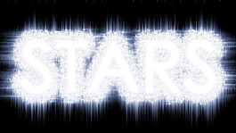 Stars  发光字