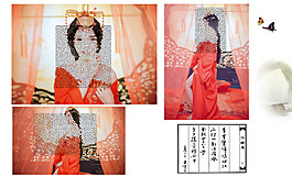 PSD相冊婚紗模板 兒童藝術 PSD模板