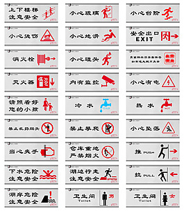 安全标识牌