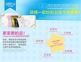危害 衛生巾 海報 微商