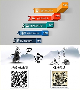 立体图表分享【1】并列关系