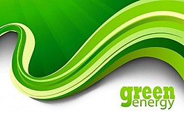 綠色線條抽象背景素材