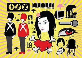 矢量插圖
