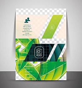 綠色環(huán)保背景設計模板下載