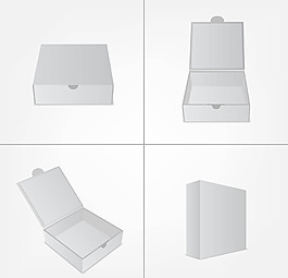 包裝盒矢量素材