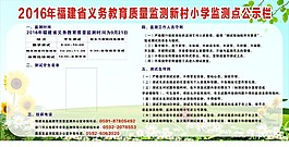 教育質量監測點 展板