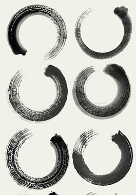 環(huán)形墨跡