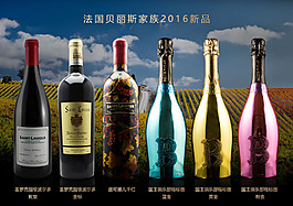 法国贝丽斯家族红酒组合单页