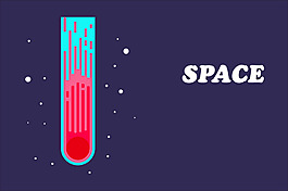 太空流星風(fēng)海報(bào)