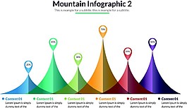 百分比关系商务矢量图