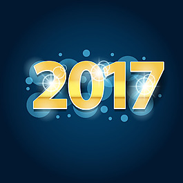藍色光斑與黃色2017圖片