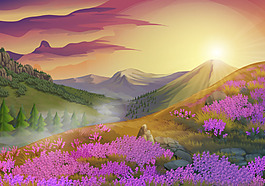 美丽的自然风景
