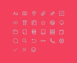27個(gè)免費(fèi)矢量圖標(biāo)