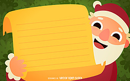 圣誕老人的信設計