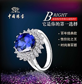 珠寶海報