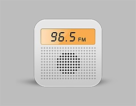 收音機按鈕