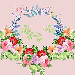 清新花朵主图