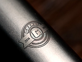 金屬凸出logo樣機