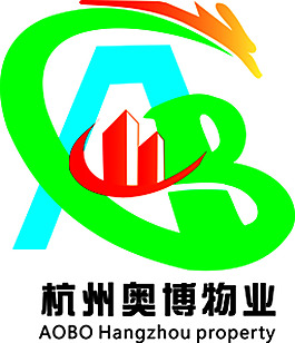 杭州奧博物業logo