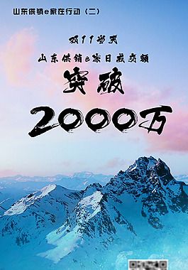 大氣銷售海報