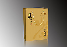 信陽毛尖茶道手提袋圖片