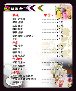 披薩店海報