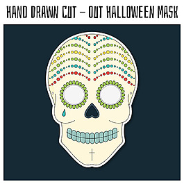 墨西哥骷髏面具