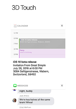 iphone3D Touch