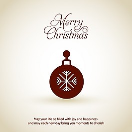 優(yōu)雅的背景與圣誕球
