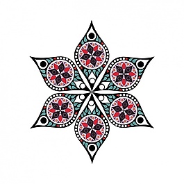 曼荼羅背景設(shè)計(jì)