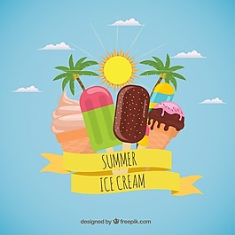 夏季夏季冰淇淋