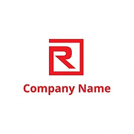 幾何標(biāo)志與字母R