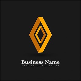 幾何橙色標(biāo)志