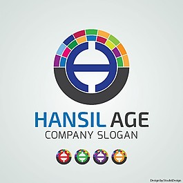 圓形logo
