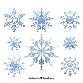 幾何雪花包