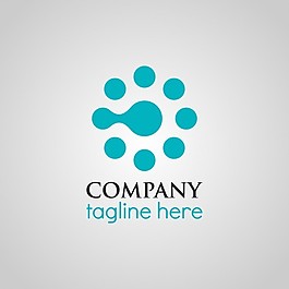 綠松石的logo模板