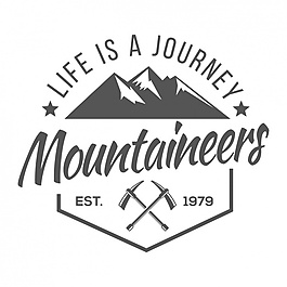 登山logo模板