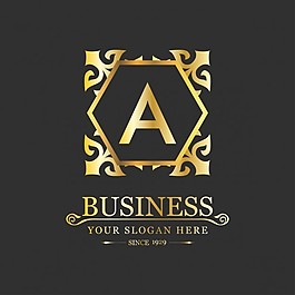 奢侈品logo模板