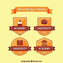大學(xué)復(fù)古標(biāo)志包在平面設(shè)計