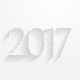 優(yōu)雅的白色背景新年