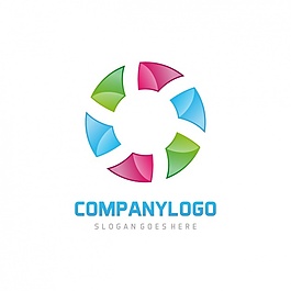 彩色logo模板